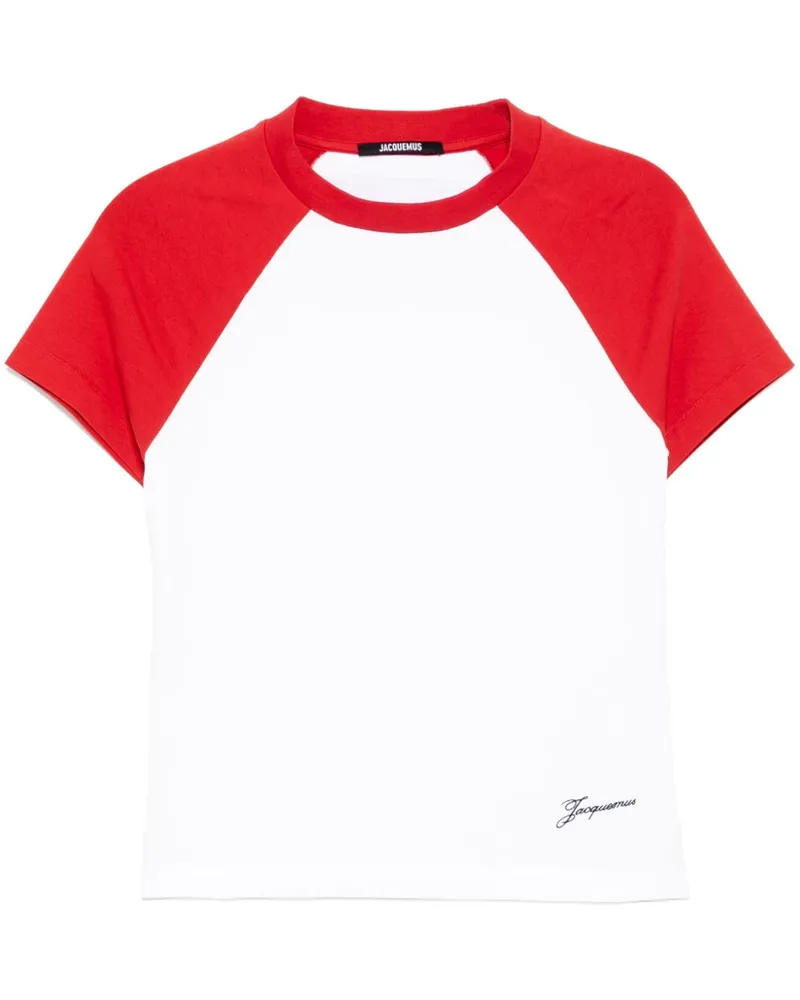 Jacquemus Baseball T-Shirt - Weiß Weiß