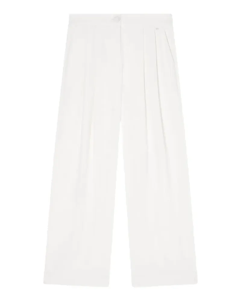 Armani Exchange Klassische Straight-Leg-Hose - Weiß Weiß