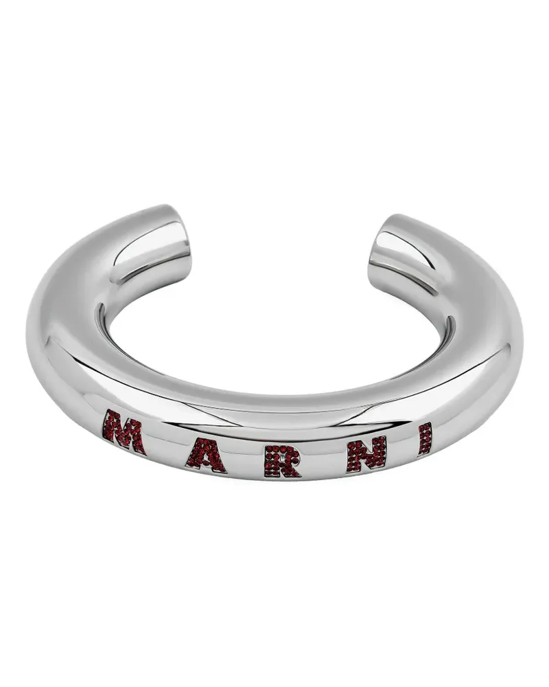 Marni Armband mit Swarovski-Kristallen - Silber Silber