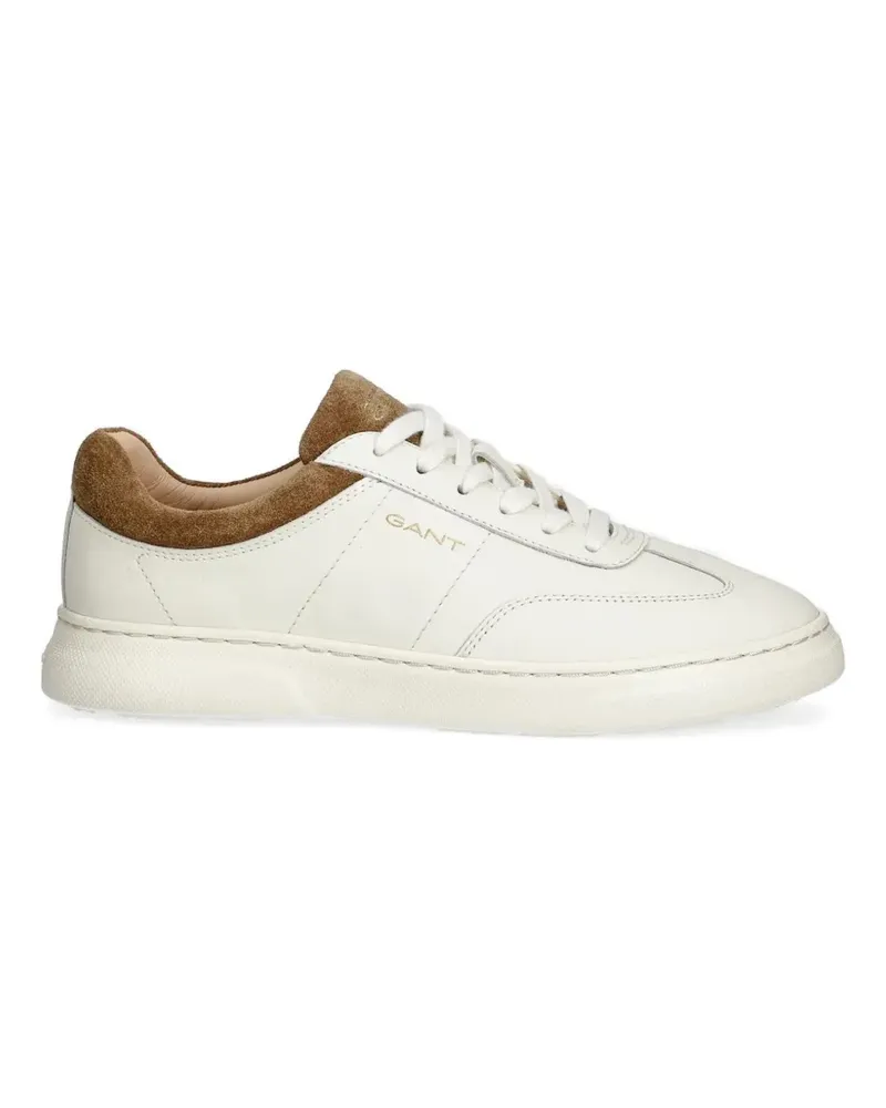 Gant suede-trim sneakers - Nude Nude