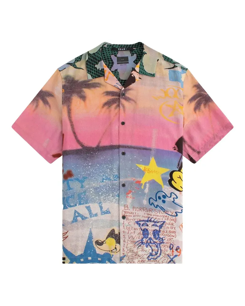 ksubi Vandals shirt - Blau Blau