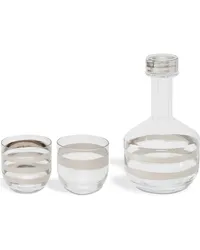 Tom Dixon Tank Set aus Whisky-Karaffe und Gläsern Nude