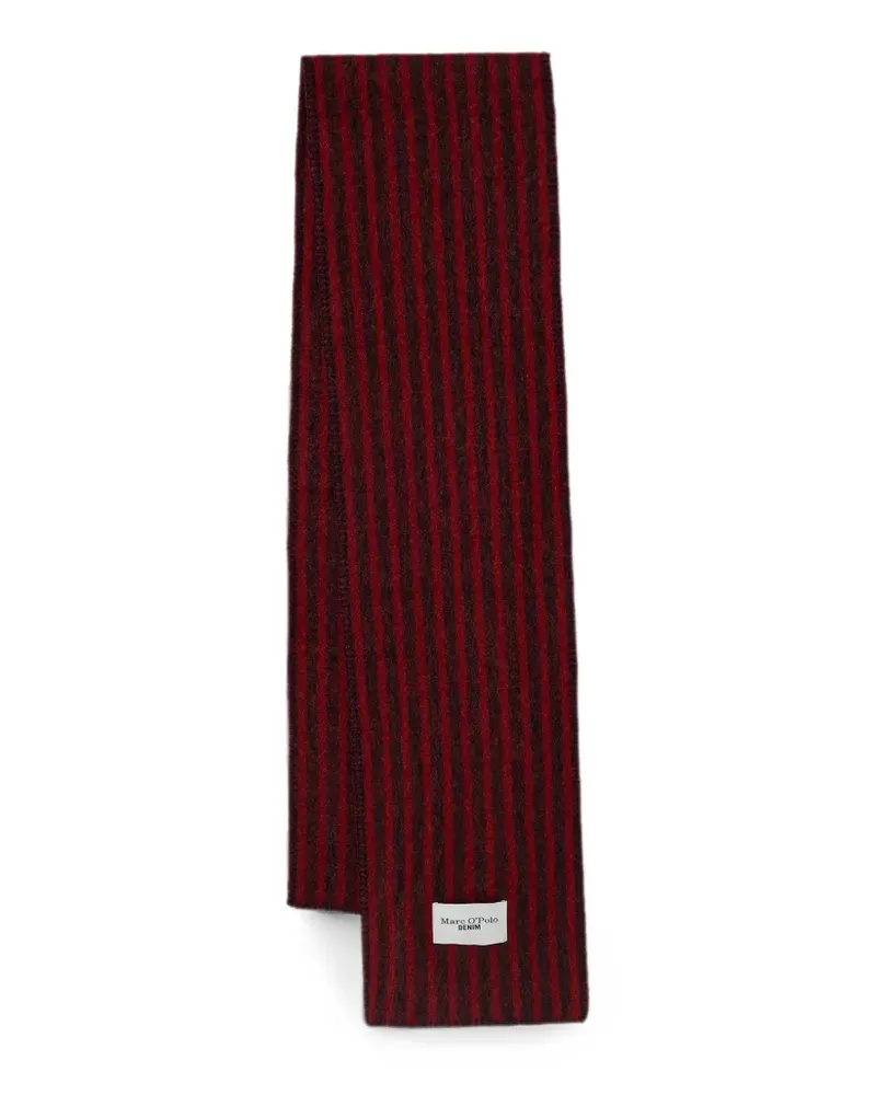 Marc O'Polo striped scarf - Rot Rot