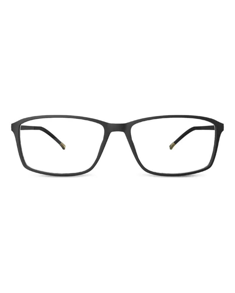 Silhouette SPX Illusion rectangle-frame glasses - Schwarz Schwarz