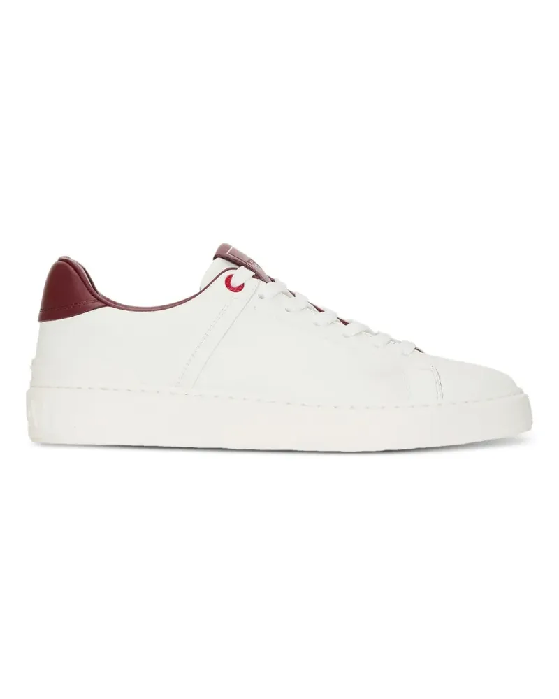 Balmain B-Court Sneakers aus Glattleder - Weiß Weiß