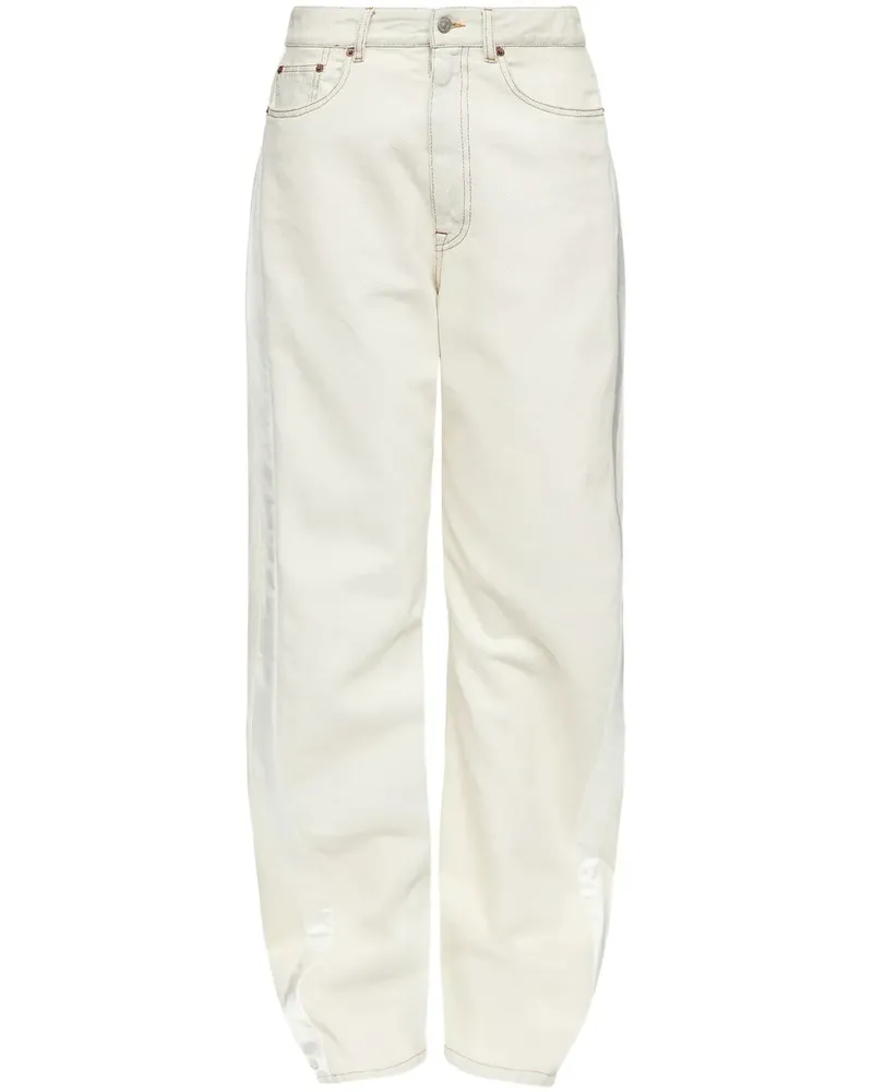 Maison Margiela Five-Pocket-Jeans - Weiß Weiß