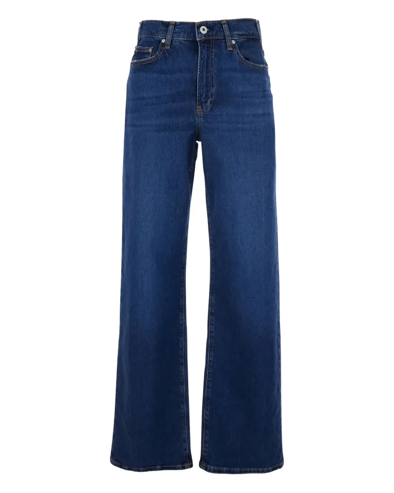 Adriano Goldschmied Jeans mit Logo-Patch - Blau Blau