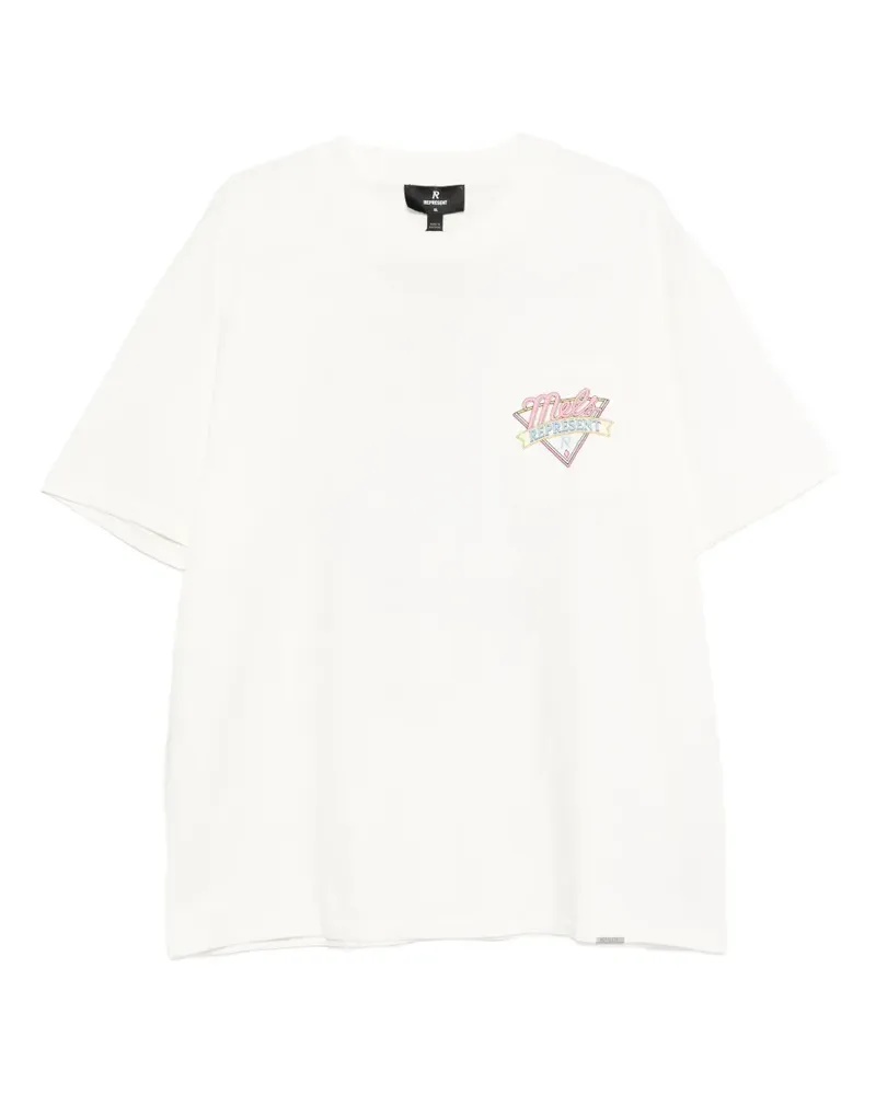REPRESENT Mel Dinner T-shirt - Weiß Weiß