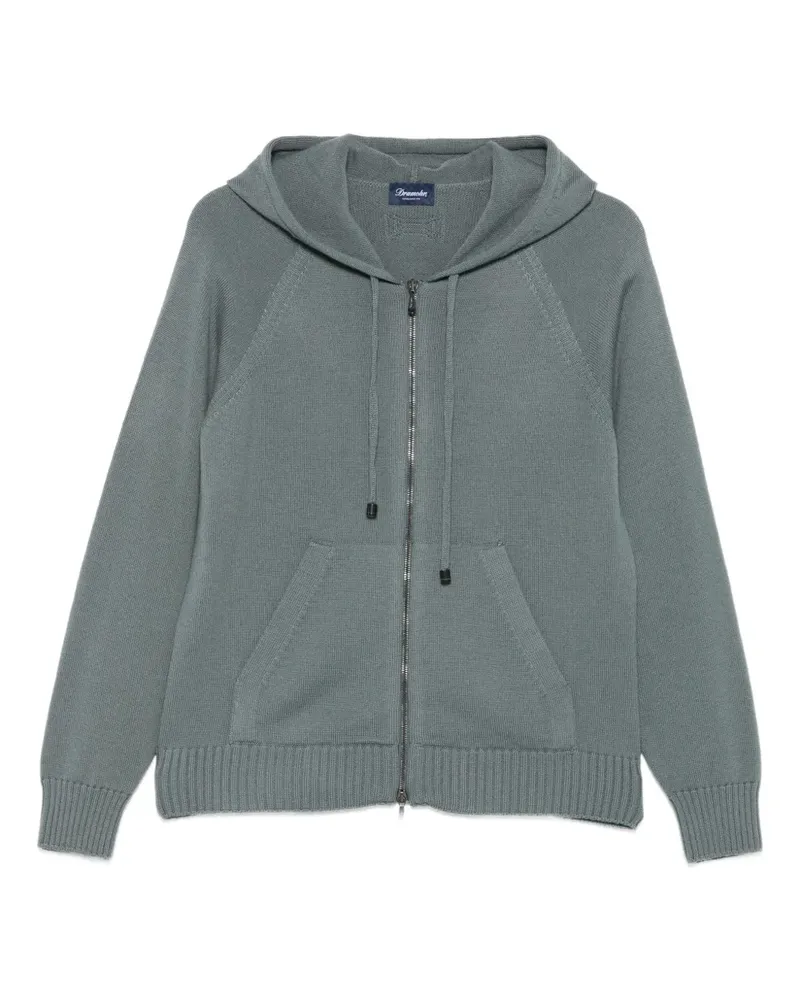 Drumohr  Kapuzenjacke mit Reißverschluss - Grün Grün