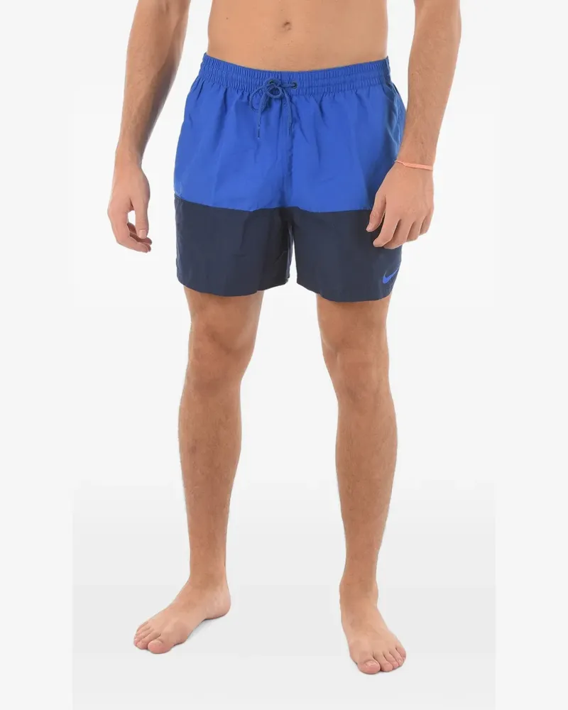 Nike Badeshorts mit Logo-Print - Blau Blau
