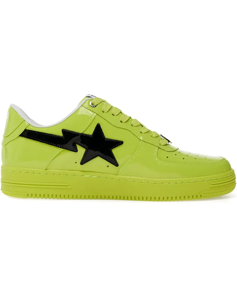 BAPE Sneakers mit Stern-Patch - Gelb Gelb