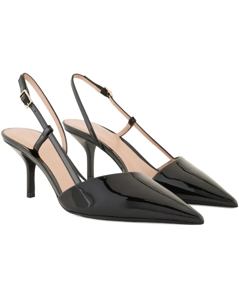 Giorgio Armani Pumps mit spitzer Kappe 65mm - Schwarz Schwarz