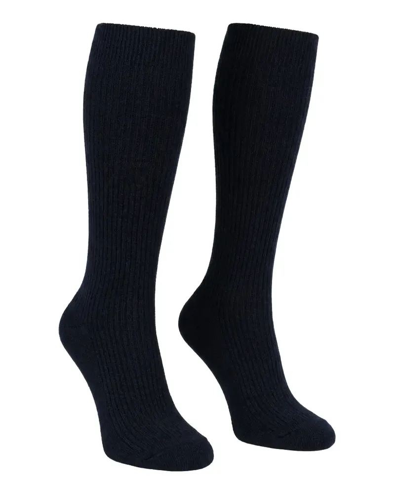 Valentino Garavani ribbed socks - Schwarz Schwarz