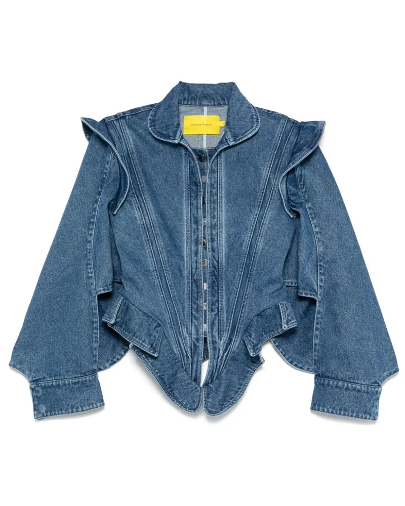 Marques ' Almeida Baroque Jacke - Blau Blau