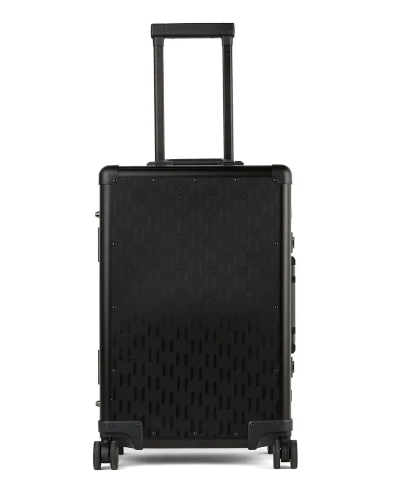 Karl Lagerfeld K/Monogram Rollkoffer - Schwarz Schwarz