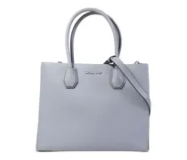 Shopper mit Logo-Schild - Blau