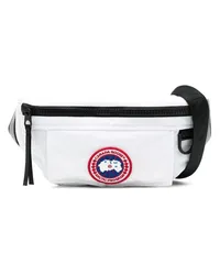 Canada Goose Gürteltasche mit Logo-Applikation Weiß