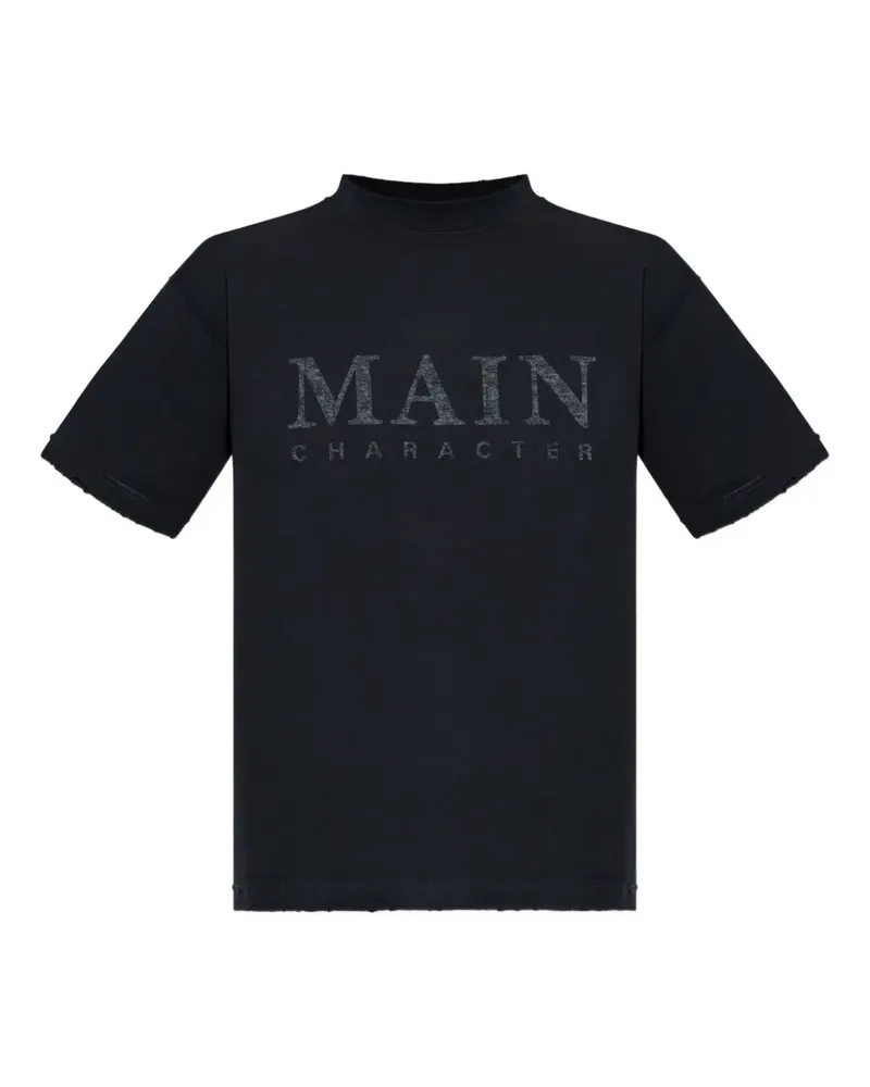 Balenciaga graphic-print T-Shirt - Schwarz Schwarz