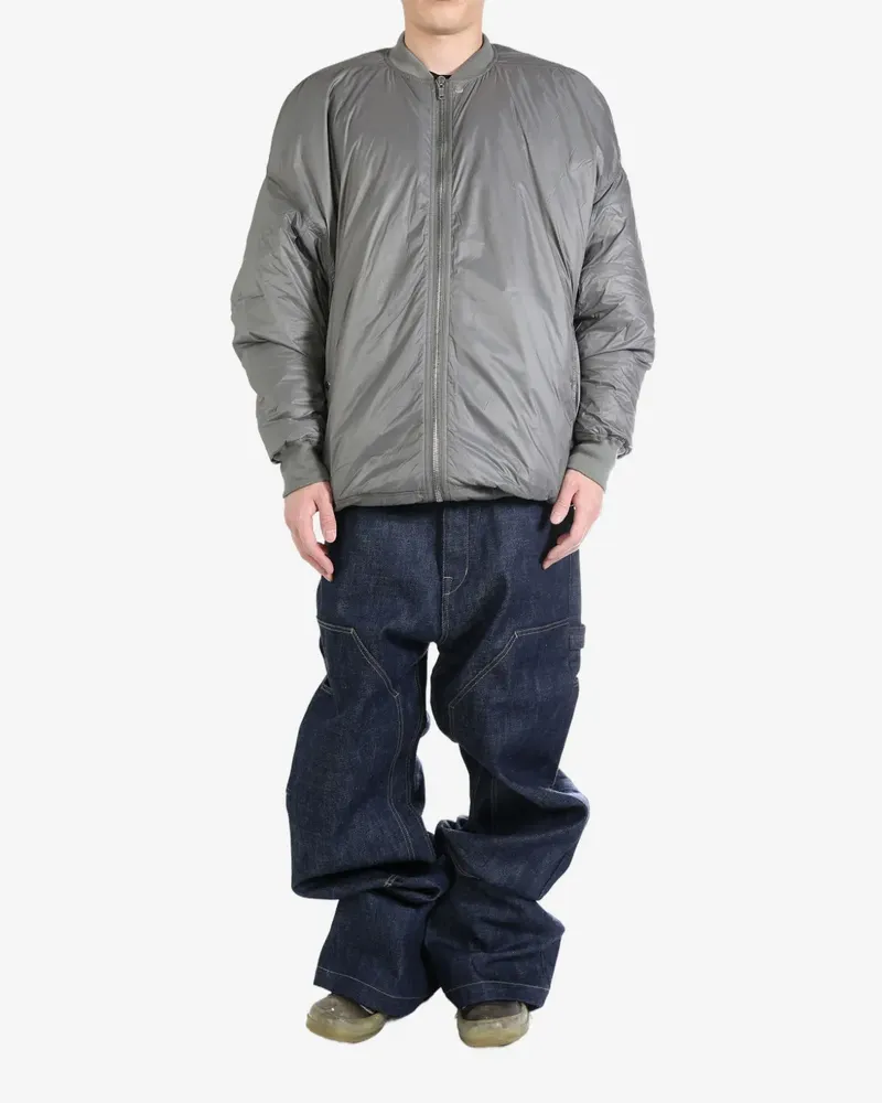 DRKSHDW by Rick Owens padded bomber jacket - Grau Grau