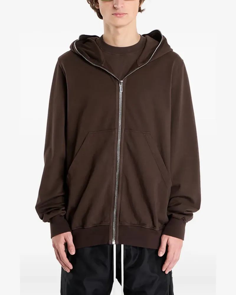 DRKSHDW by Rick Owens Jumbo Gimp Hoodie - Braun Braun