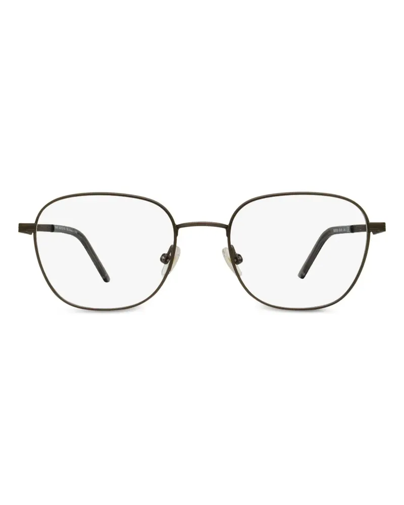 Maui Jim Brille mit ovalem Gestell - Schwarz Schwarz