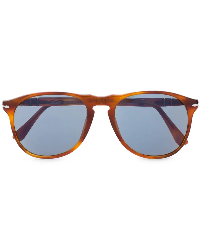 Persol Runde Sonnenbrille - Braun Braun