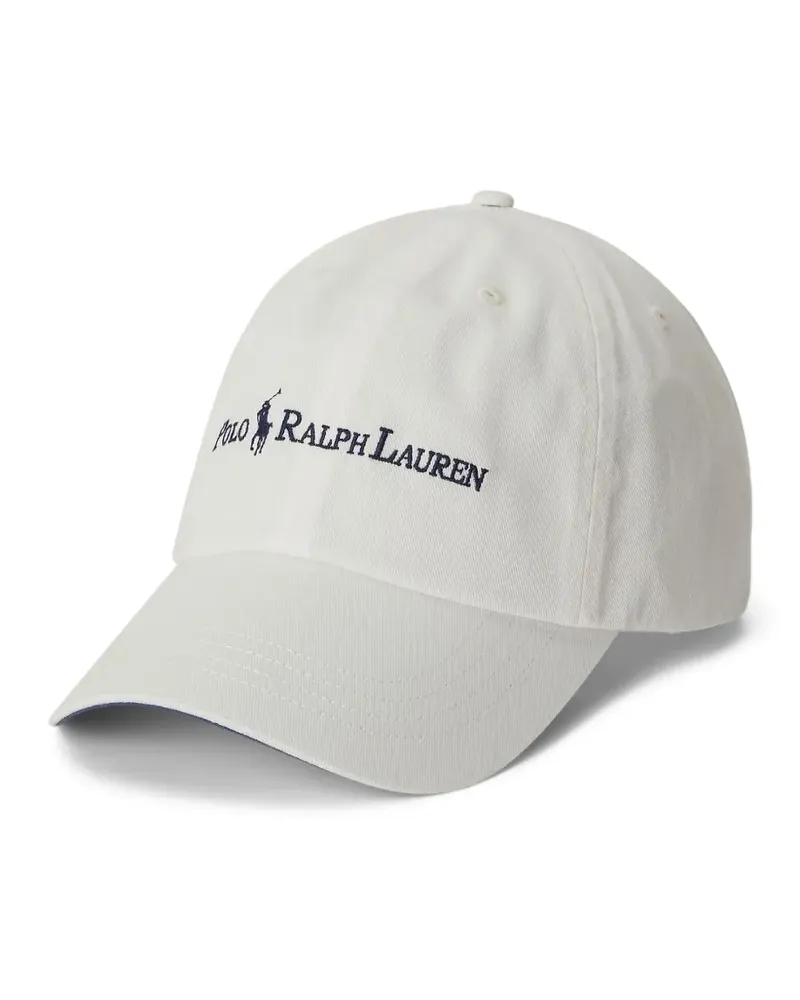 Ralph Lauren logo embroidered cap - Weiß Weiß