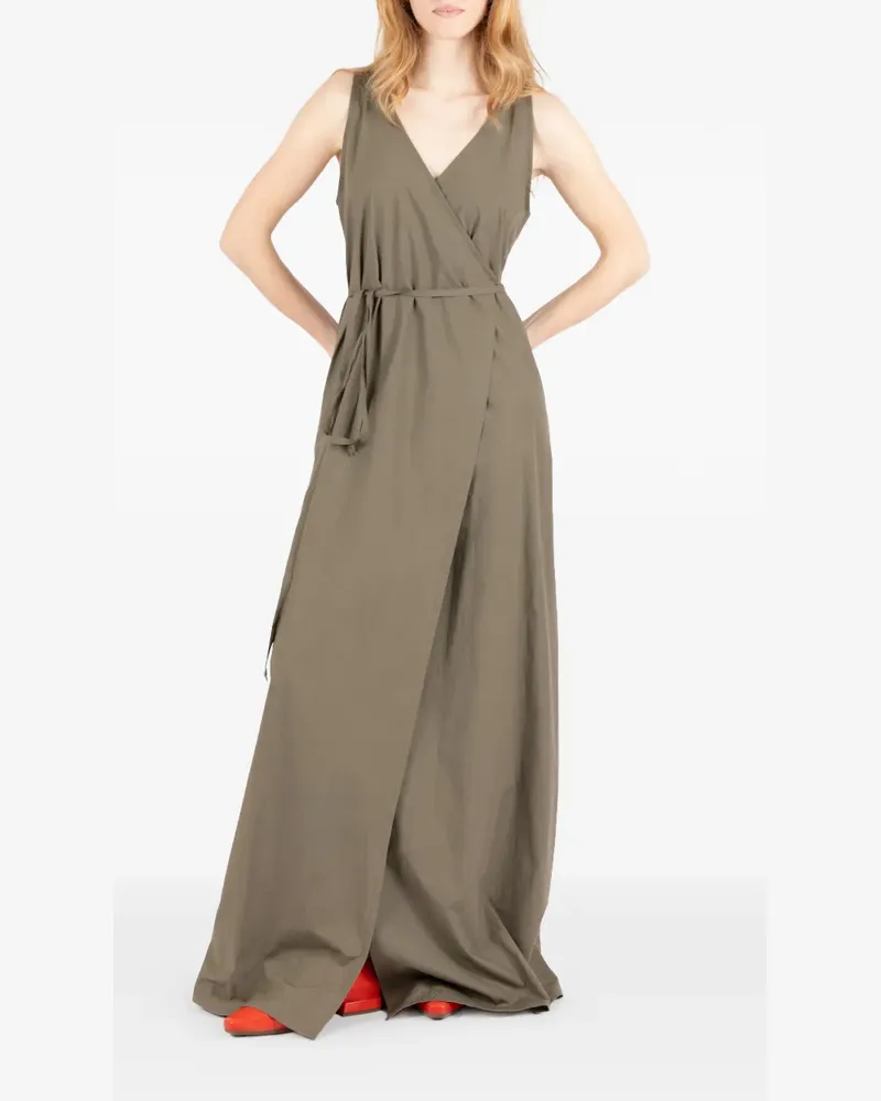 Société Anonyme 99 Kleid mit V-Ausschnitt - Grün Grün