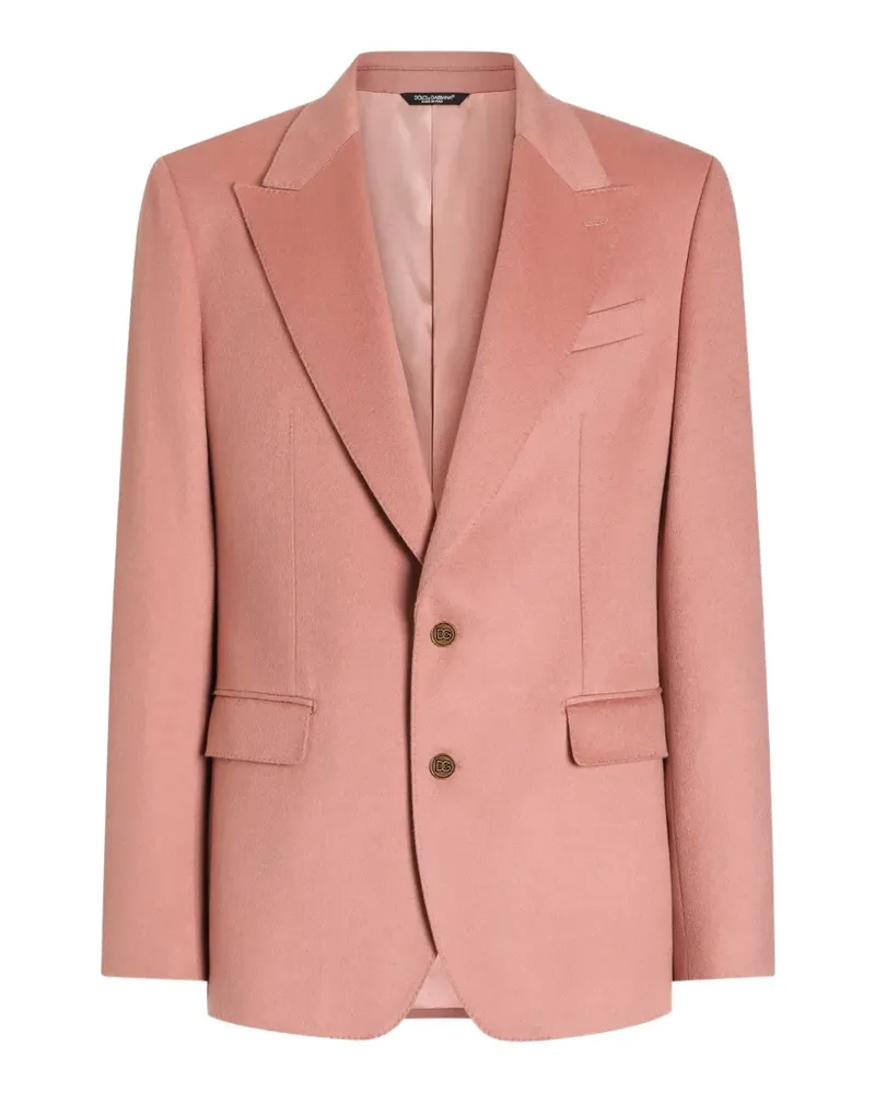 Dolce & Gabbana Leichte Sicilia Jacke aus Kaschmir - Rosa Rosa