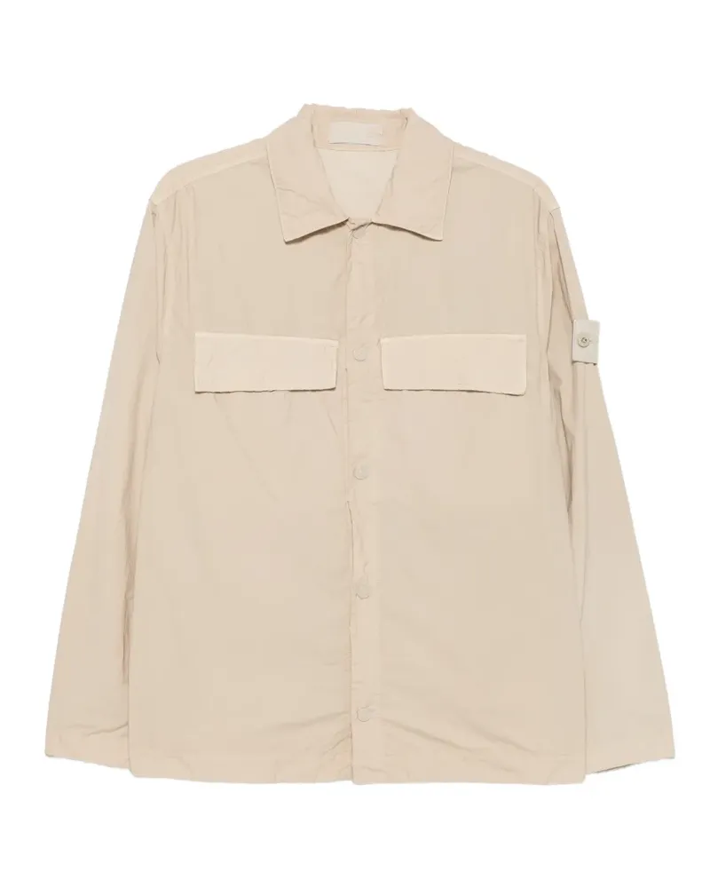 Stone Island Hemd mit Brusttasche - Nude Nude