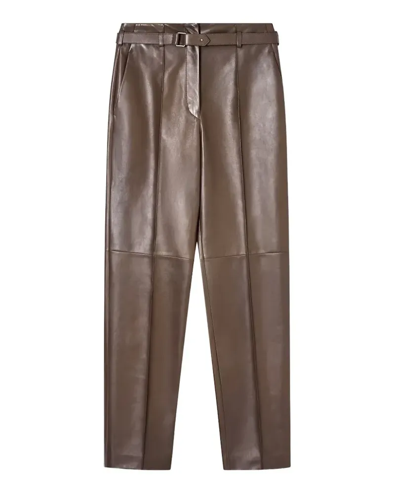 Giorgio Armani Hose mit Gürtel - Braun Braun