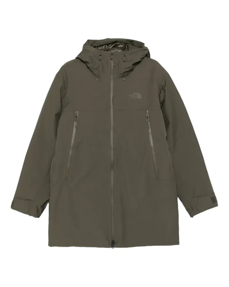 The North Face Range Down hooded coat - Grün Grün