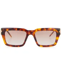 Casablanca Paris Sonnenbrille mit eckigem Gestell Braun