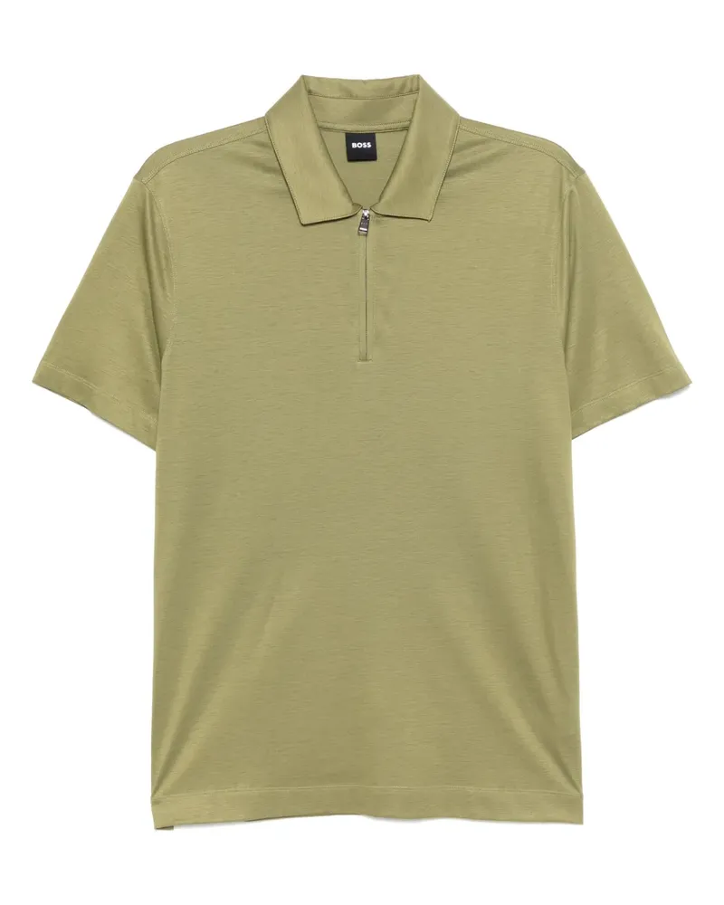 HUGO BOSS Kurzärmeliges Poloshirt - Grün Grün