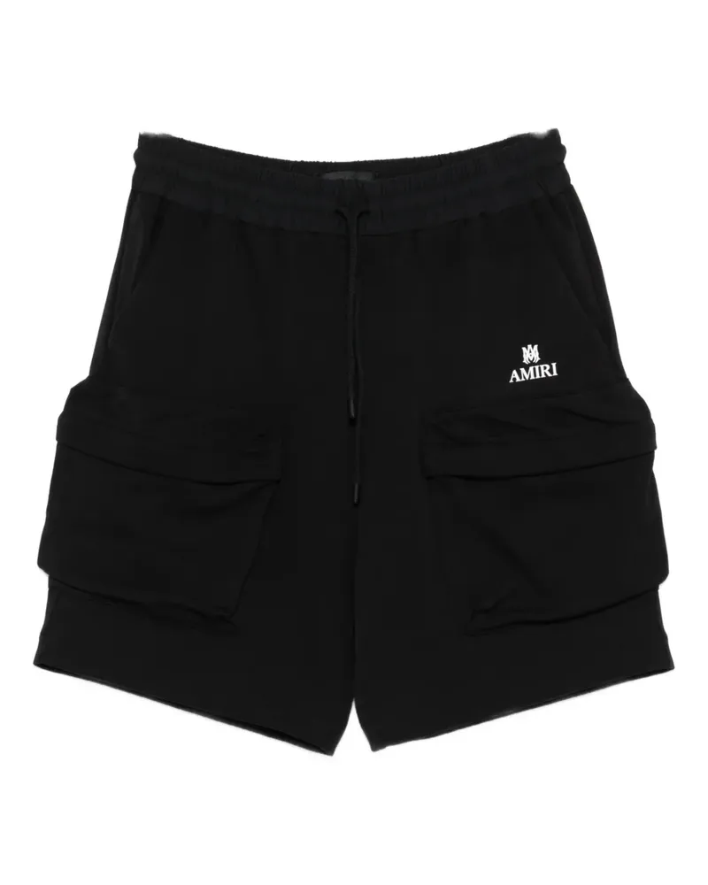 Amiri Cargo-Shorts mit Kordelzug - Schwarz Schwarz