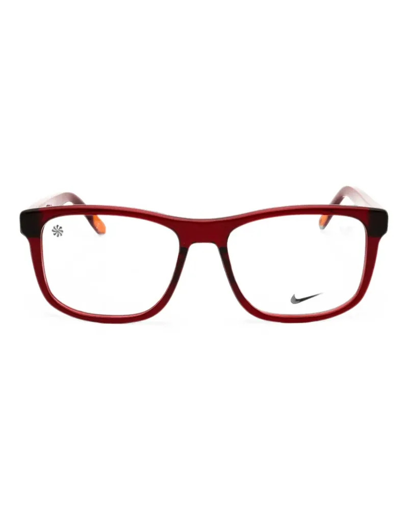 Nike rectangle-frame glasses - Rot Rot