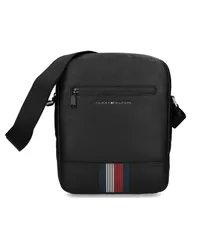 Tommy Hilfiger Kuriertasche mit Logo-Print Schwarz