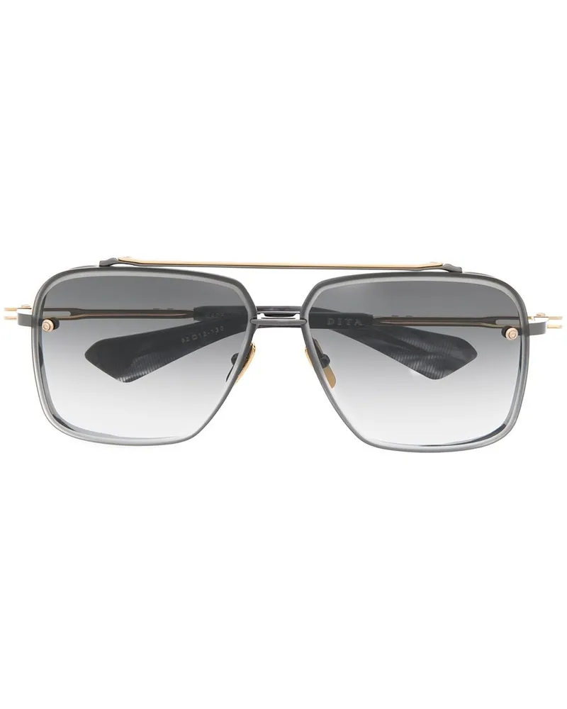 DITA Getönte Pilotenbrille - Schwarz Schwarz