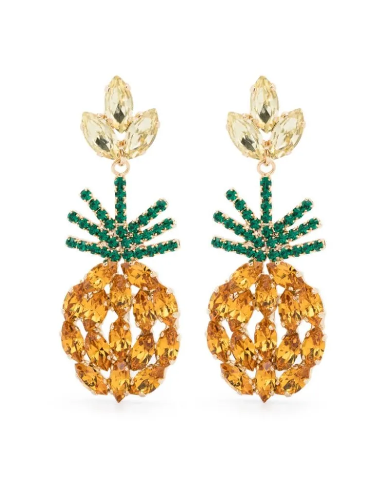 Rosantica Ohrringe mit Ananas - Gold Gold
