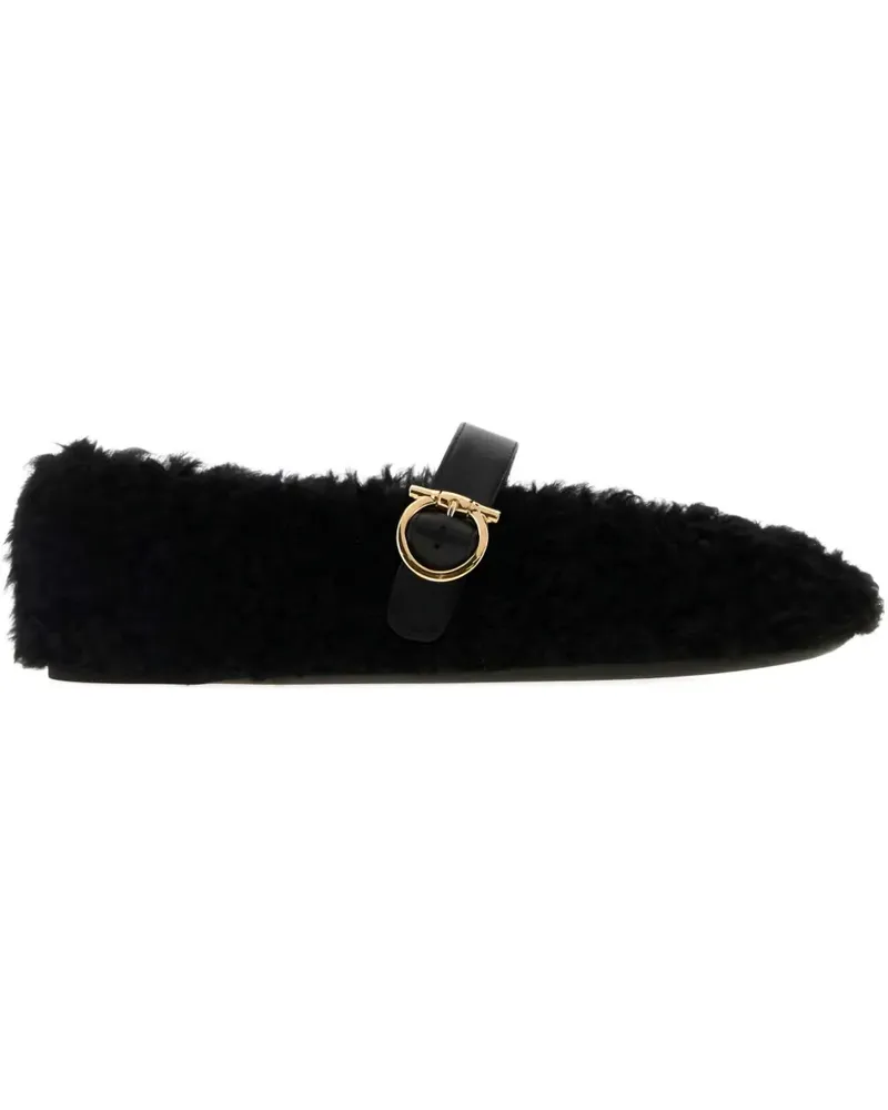 Ferragamo Nena Ballerinas - Schwarz Schwarz