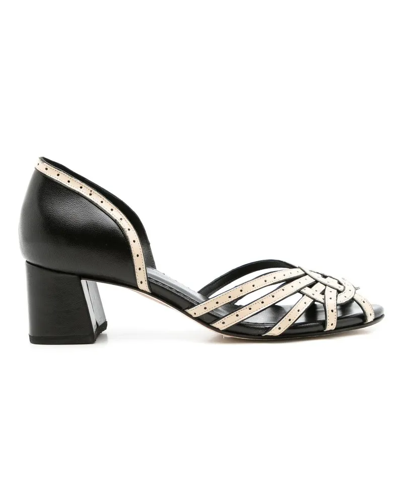 Sarah Chofakian Cordelia Pumps 50mm - Schwarz Schwarz