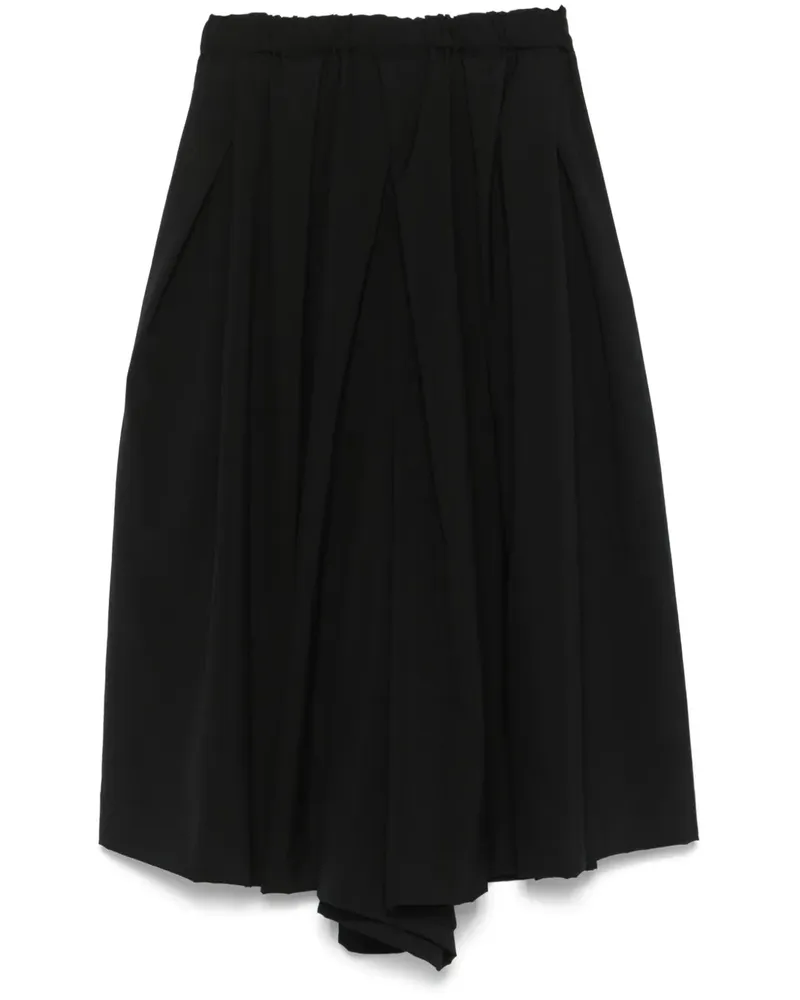 Comme des Garçons Klassische Cropped-Hose - Schwarz Schwarz