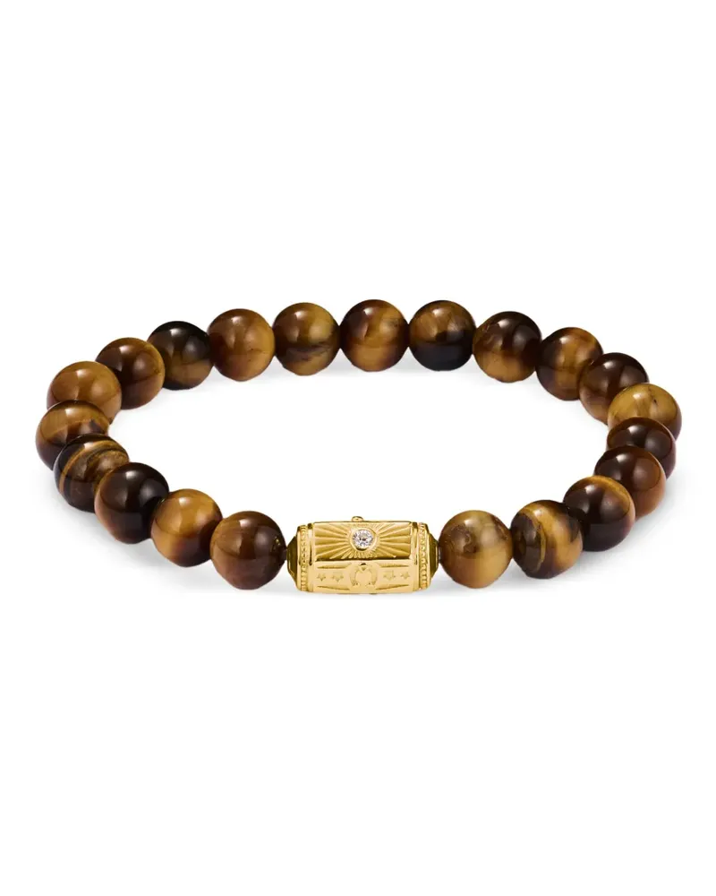 Thomas Sabo Armband mit Tigeraugenperlen - Gold Gold