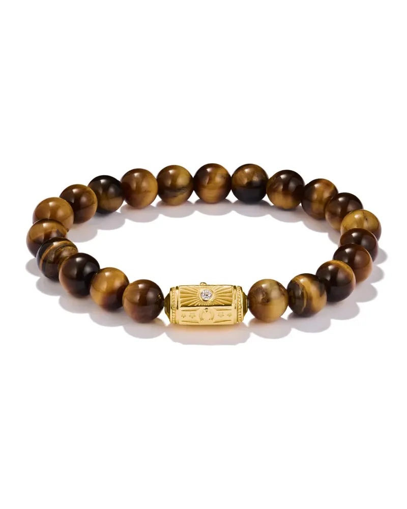 Thomas Sabo Armband mit Tigeraugenperlen - Gold Gold