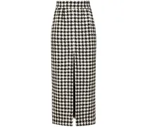 Rock mit Schottenkaro - Schwarz