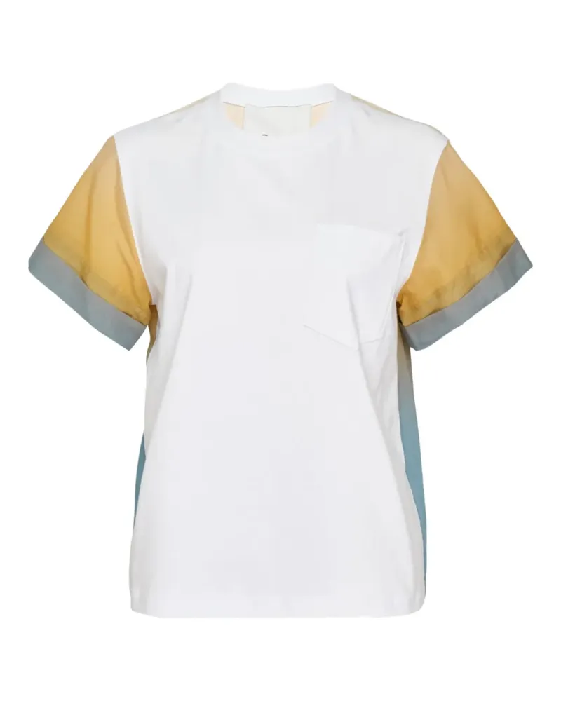 3.1 phillip lim T-Shirt mit Brusttasche - Weiß Weiß