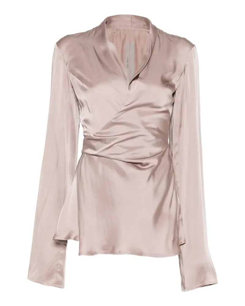 Rick Owens Drapiertes Oberteil - Rosa Rosa