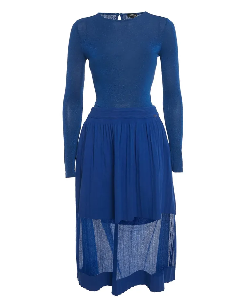 Elisabetta Franchi blue skirt set - Blau Blau
