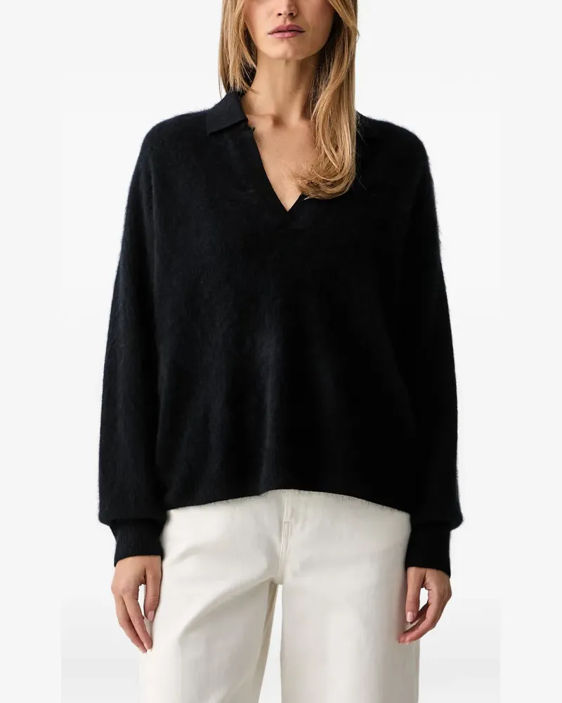 VICOLO Pullover mit V-Ausschnitt - Schwarz Schwarz