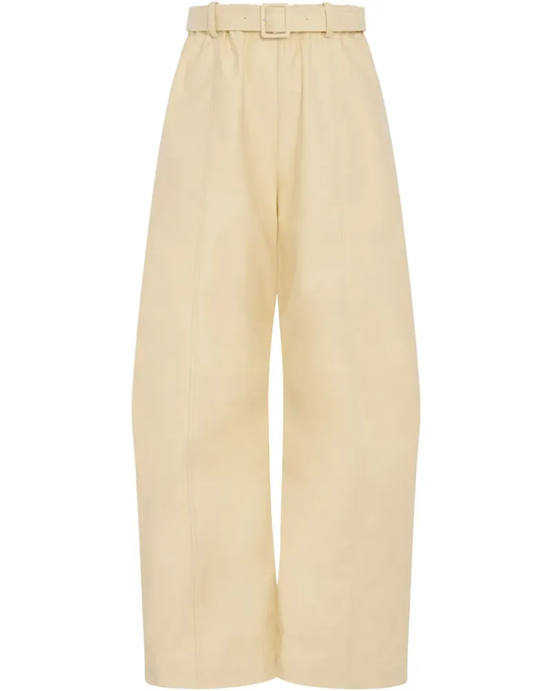 Rosetta Getty Tapered-Hose mit Gürtel - Gelb Gelb